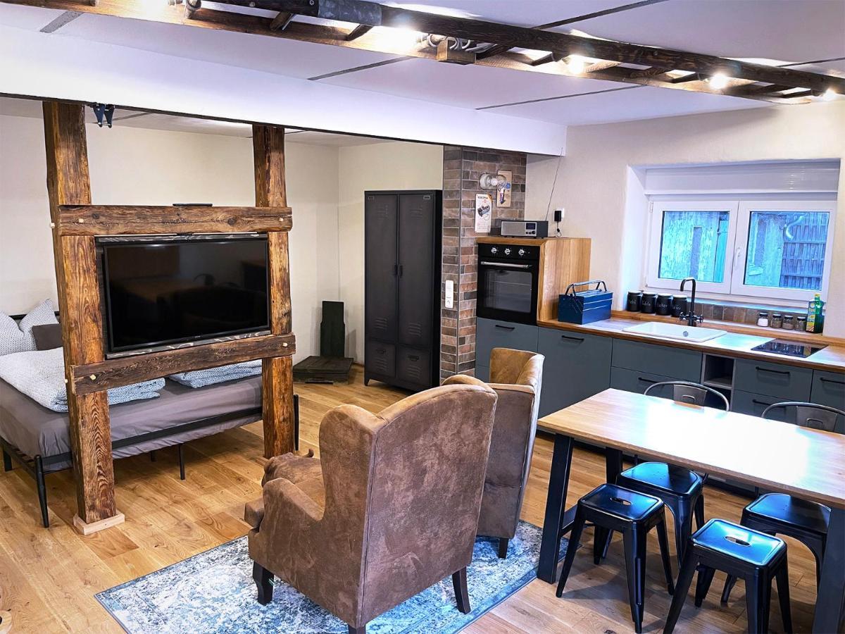 Appartement Igelnest Grossthiemig Extérieur photo