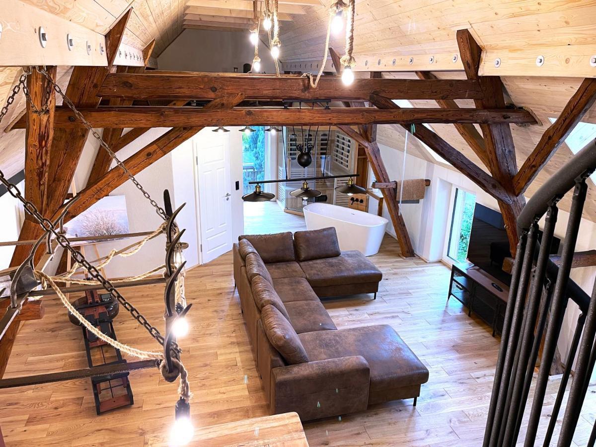 Appartement Igelnest Grossthiemig Extérieur photo