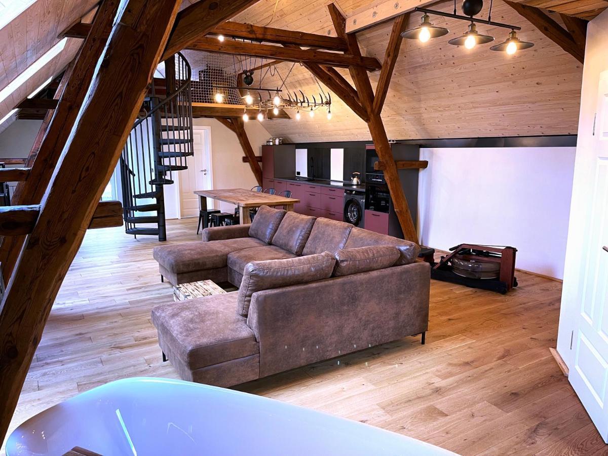 Appartement Igelnest Grossthiemig Extérieur photo
