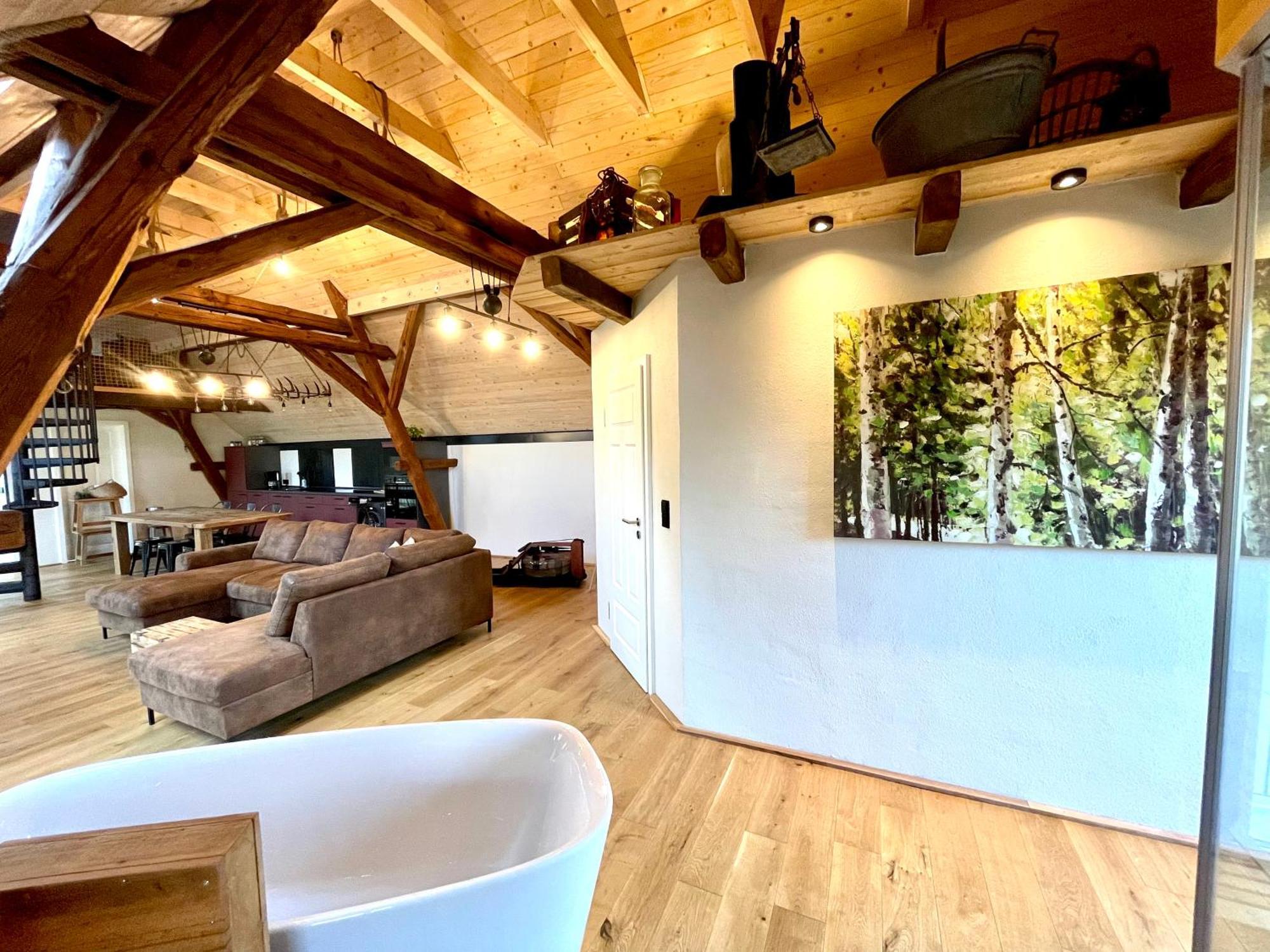 Appartement Igelnest Grossthiemig Extérieur photo